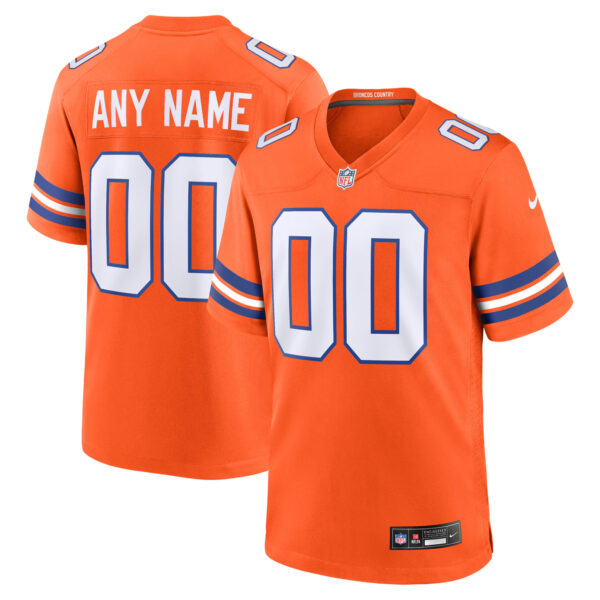 Custom Denver Broncos Mile High Collection 1977 Throwback product image 1