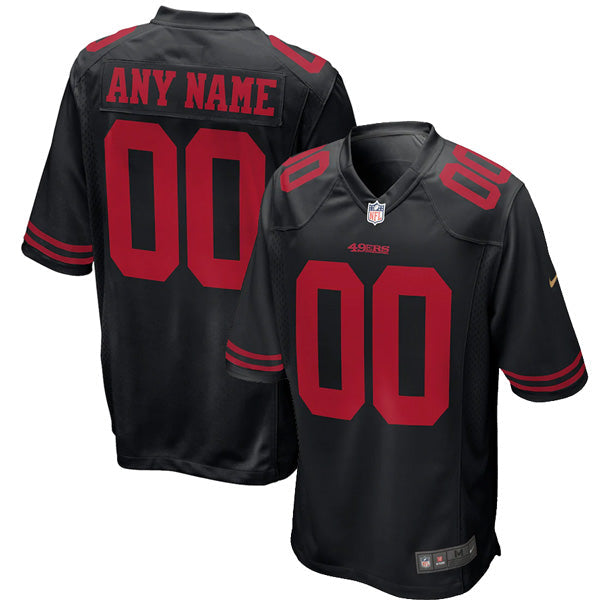 Custom San Francisco 49ers Jersey - Black product image 1