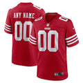 Custom San Francisco 49ers Jersey - Red product image 1