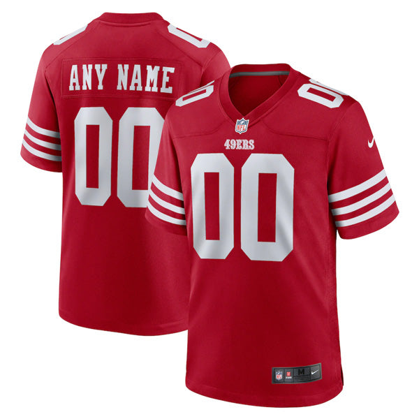 Custom San Francisco 49ers Jersey - Red product image 1