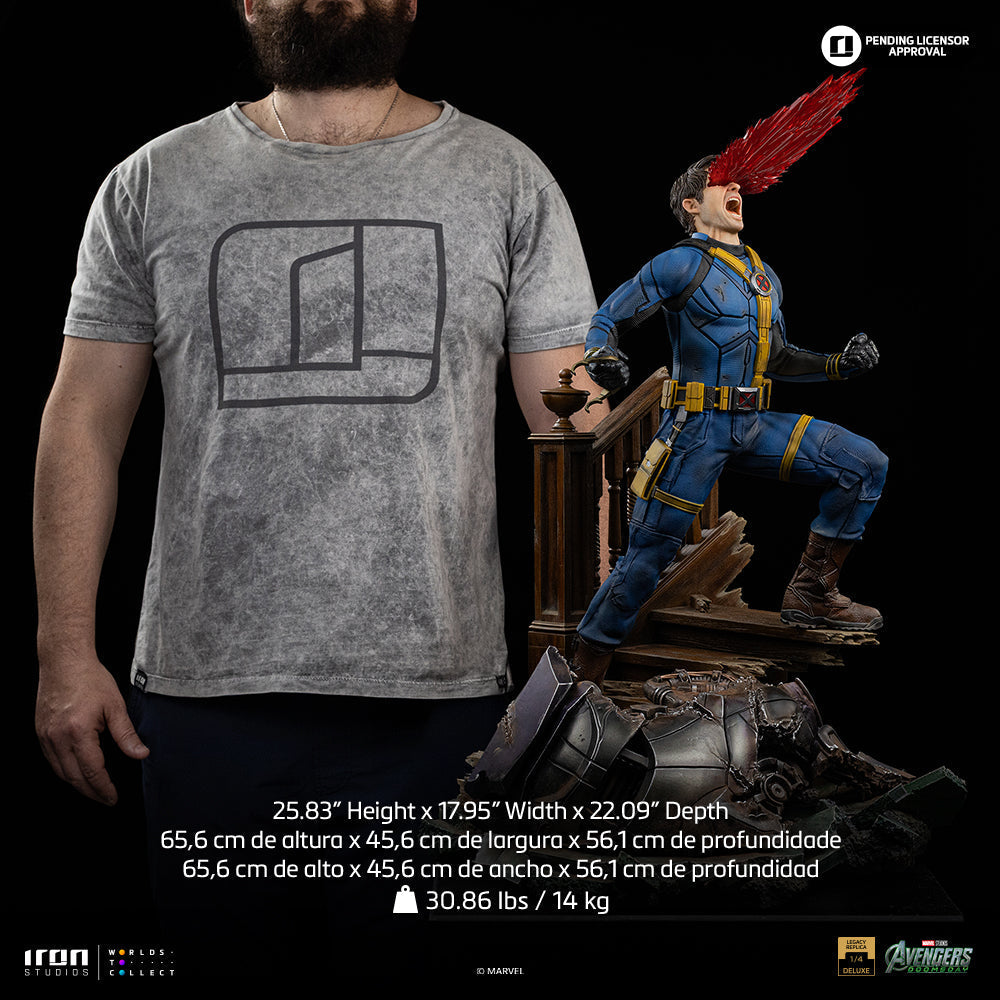 Pre-Order - Statue Cyclops Deluxe ver. - Avengers: Doomsday - Legacy Replica 1/4 - Iron Studios product image 19, provided