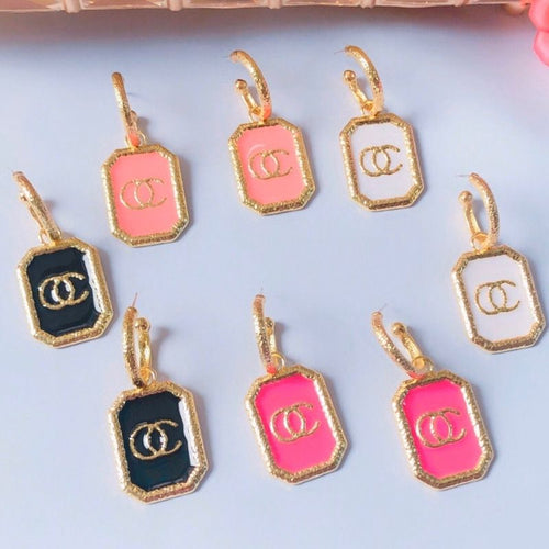 2022 New Style High quality Double C Earrings product image 1, provided for visual reference and product detail review