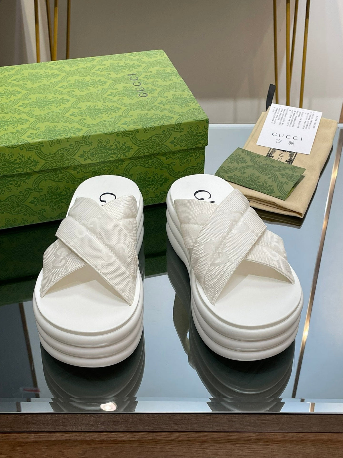 2023 GG Platform Beach Sandals-S55 product image 3, provided for visual reference and product detail review