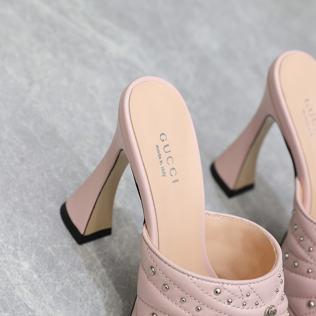 2023 GG platform patent leather pumps-S59 product image 9, provided for visual reference and product detail review