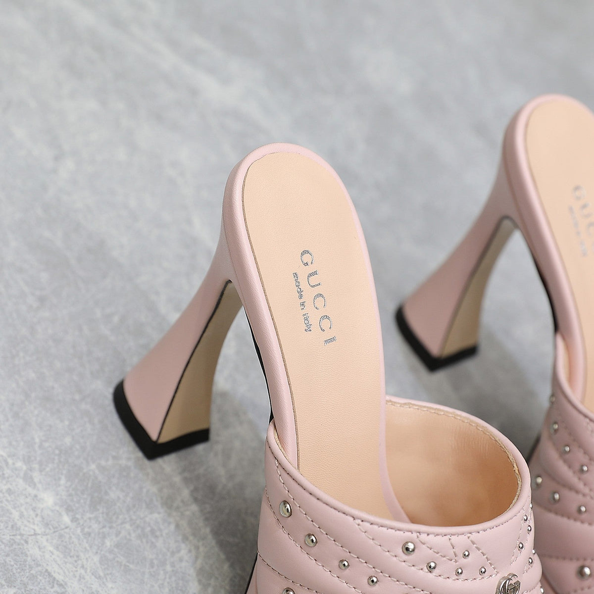 2023 GG platform patent leather pumps-S59 product image 9, provided for visual reference and product detail review