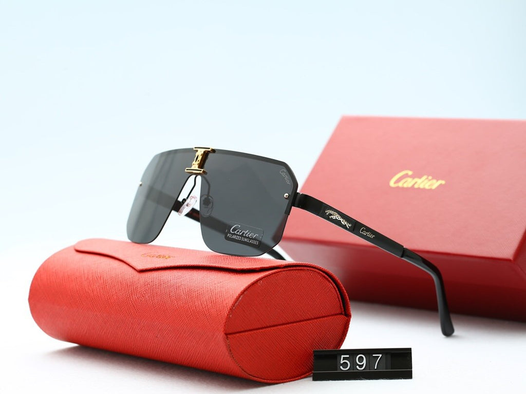 6 Colors Thin Metal Frame Polarized Sunglasses product image 7, provided for visual reference and product detail review