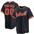 Custom Detroit Tigers Alternate Jersey - Navy product image 1