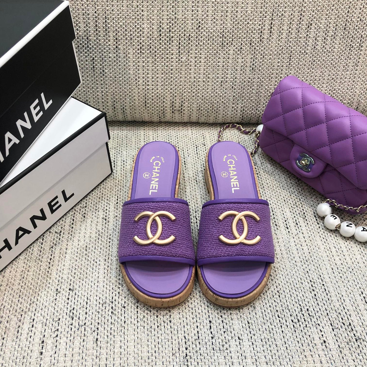 2023 CC flat slippers -S46 product image 6, provided for visual reference and product detail review