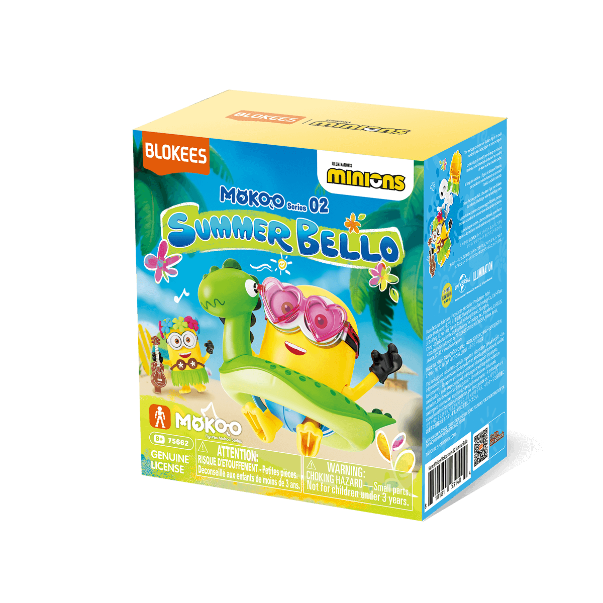 Blokees Minions Mokoo Series - 02 Summer Bello product image 11, provided for visual reference and product detail review