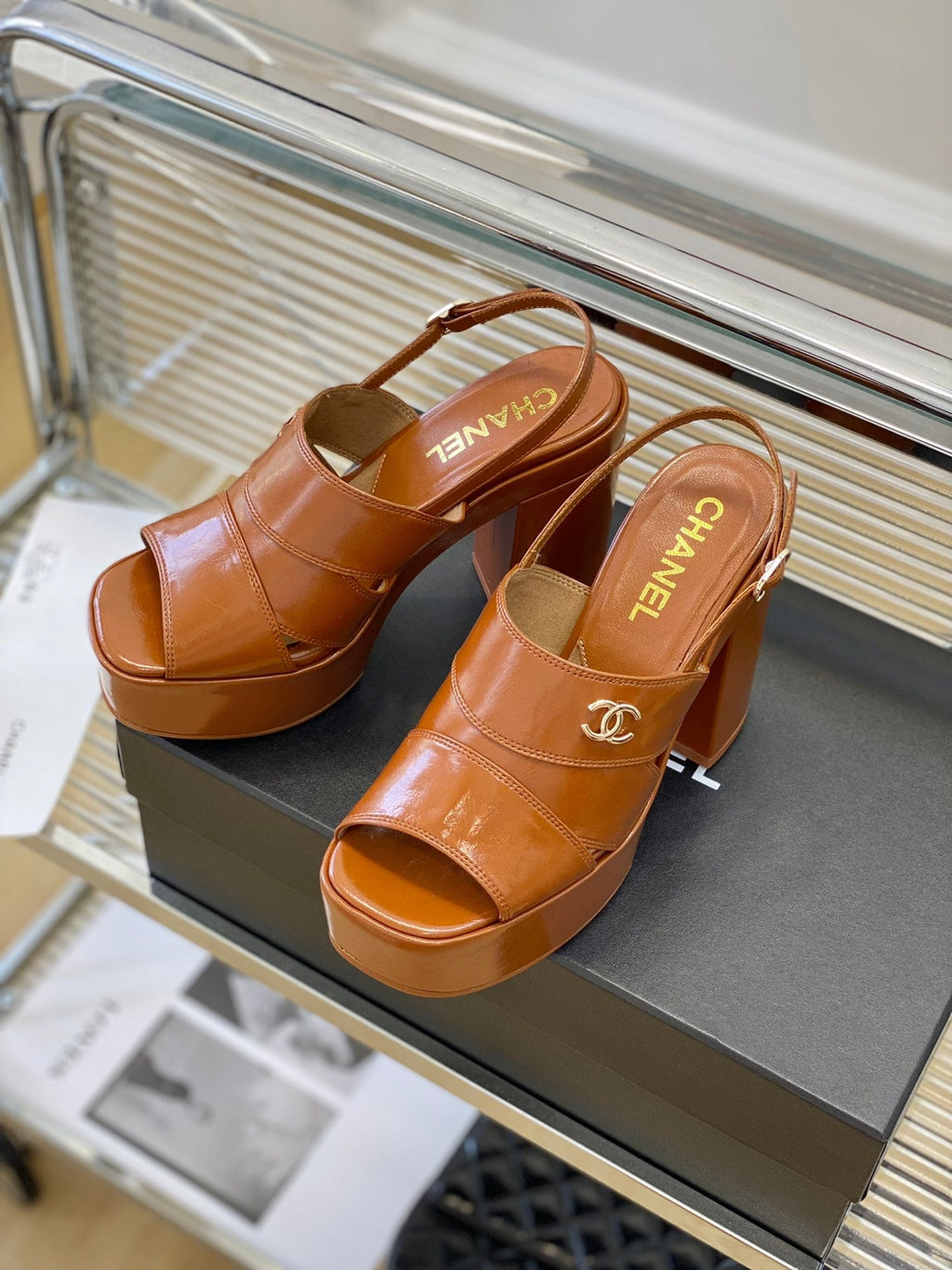 2023 Showcase platform sandals with a platform sole-S51 product image 6, provided for visual reference and product detail