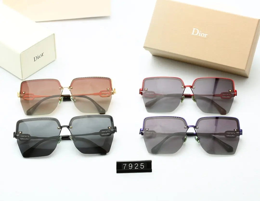 4 COLORS Classical Half Frame SUNGLASSES product image 5, provided for visual reference and product detail review
