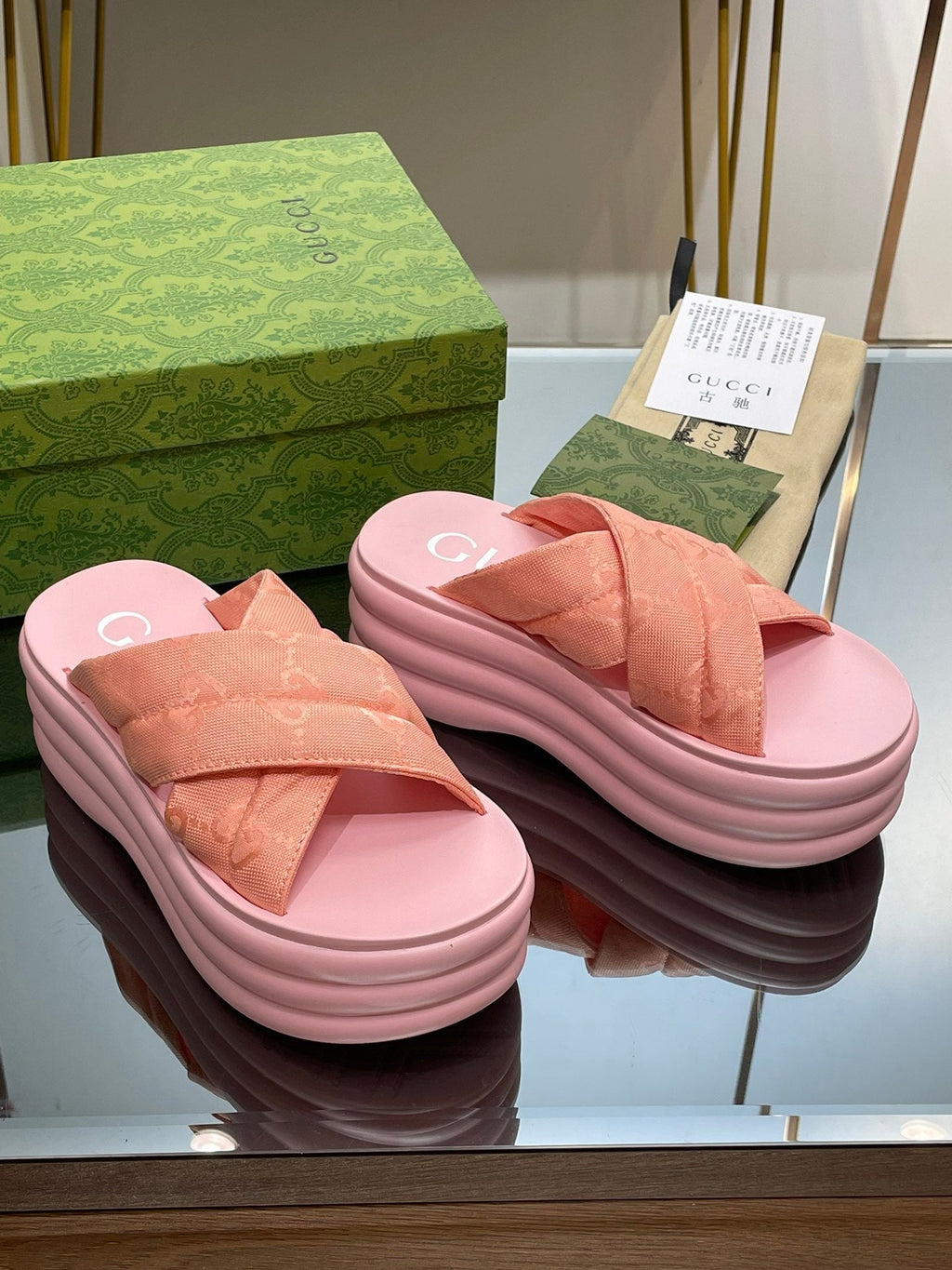 2023 GG Platform Beach Sandals-S55 product image 8, provided for visual reference and product detail review