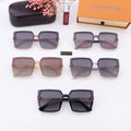 5 Colors Letter Decoration Tr90 Square Polarized Sunglasses product image 1, provided for visual reference and product