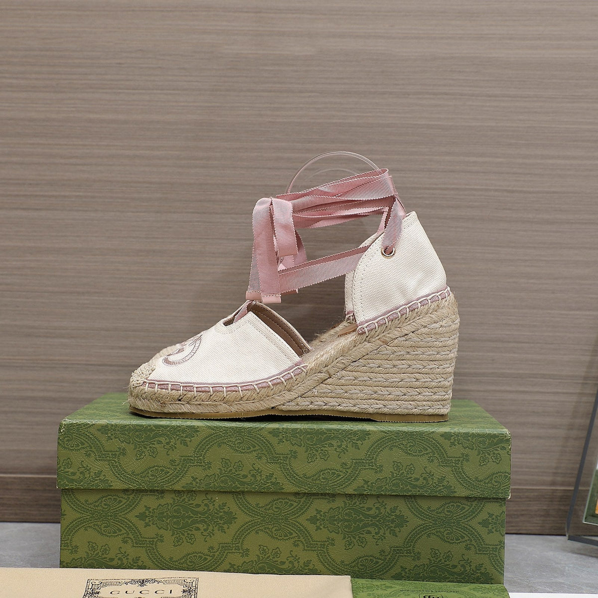 2023 GG Cotton Canvas Sandals-S58 product image 10, provided for visual reference and product detail review