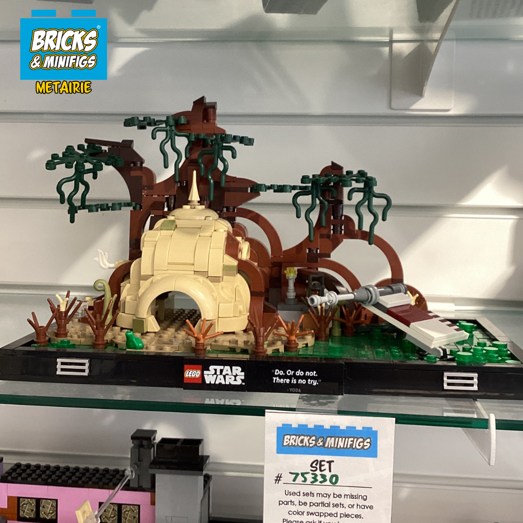 75330 Dagobah Jedi Training Diorama (U2) product image 1, provided for visual reference and product detail review