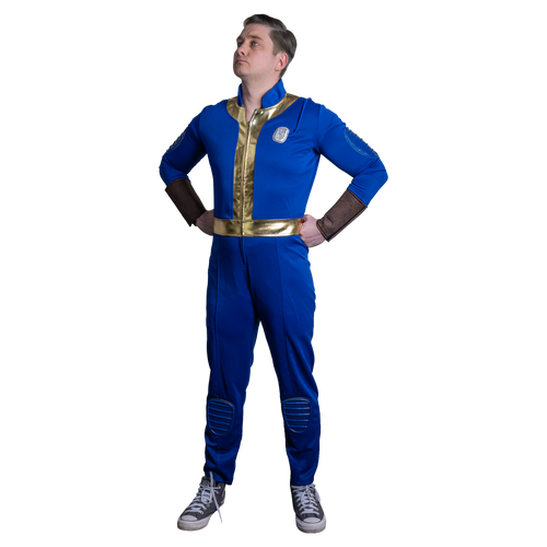*PRE-ORDER* Fallout - Boy Vault Dweller Jumpsuit Costume product image 1, provided for visual reference and product detail