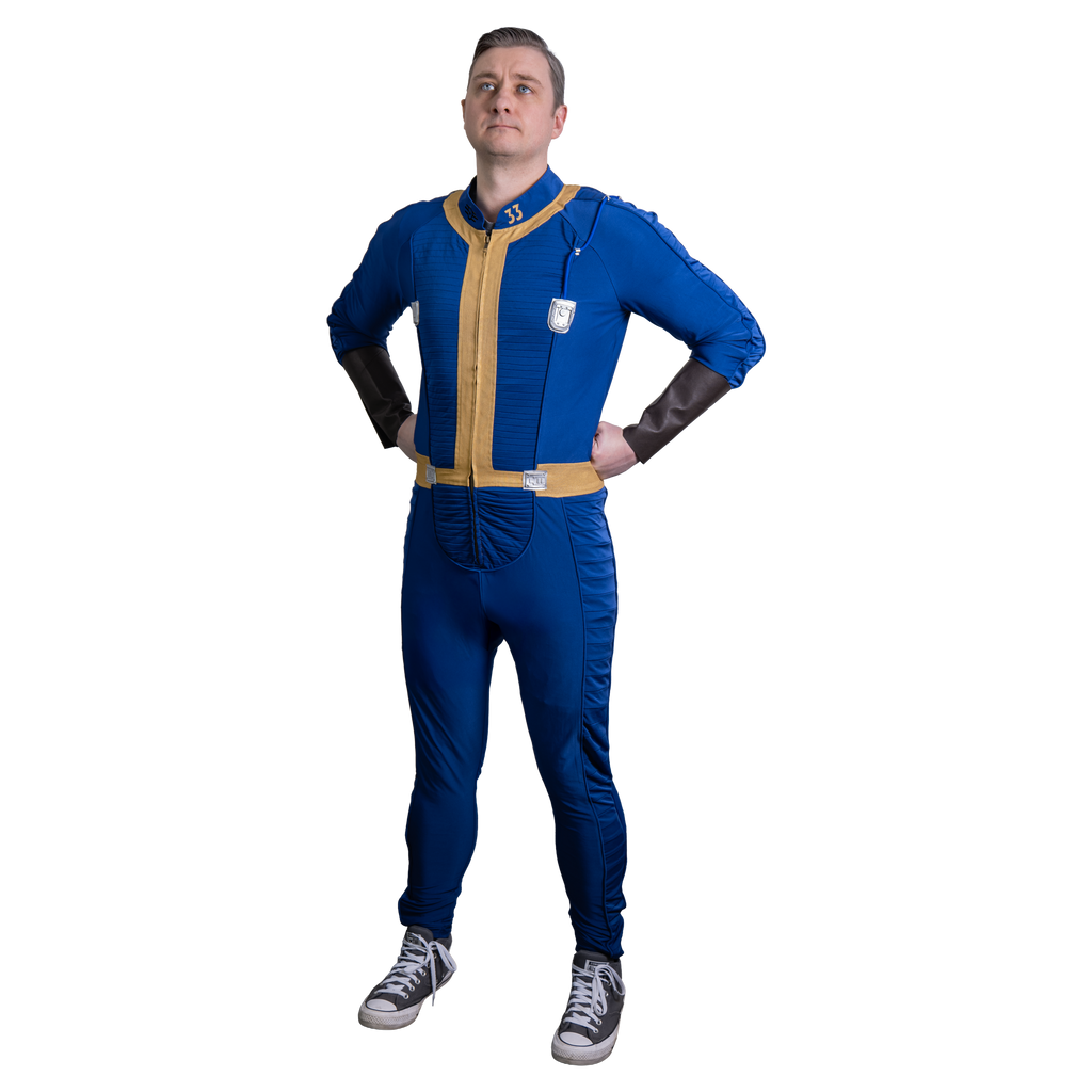 Fallout Series - Boy Vault Dweller (S-XXL) Costume product image 1, provided for visual reference and product detail review