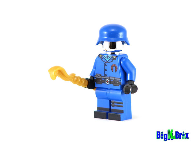 BKB Cobra Commando GI Solider - CUSTOM MINIFIGURE product image 1, provided for visual reference and product detail review
