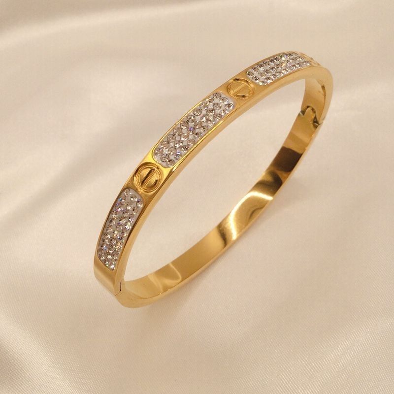 Bracelet wind rose gold full diamond product image 1, provided for visual reference and product detail review