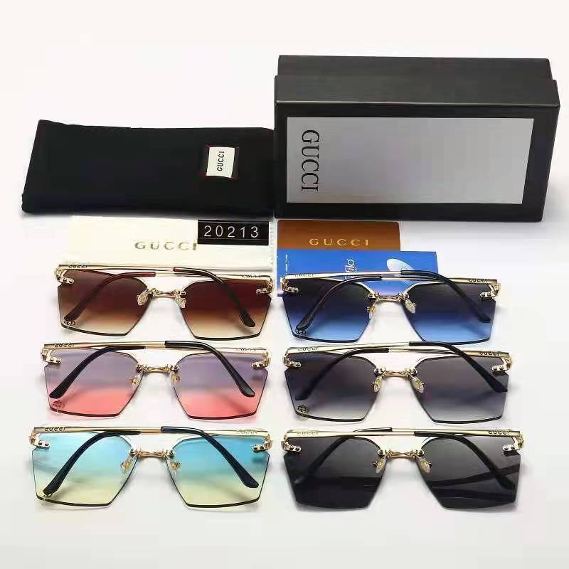 2022 New Ladies Fashion Classic Half Rim Sunglasses product image 8, provided for visual reference and product detail review