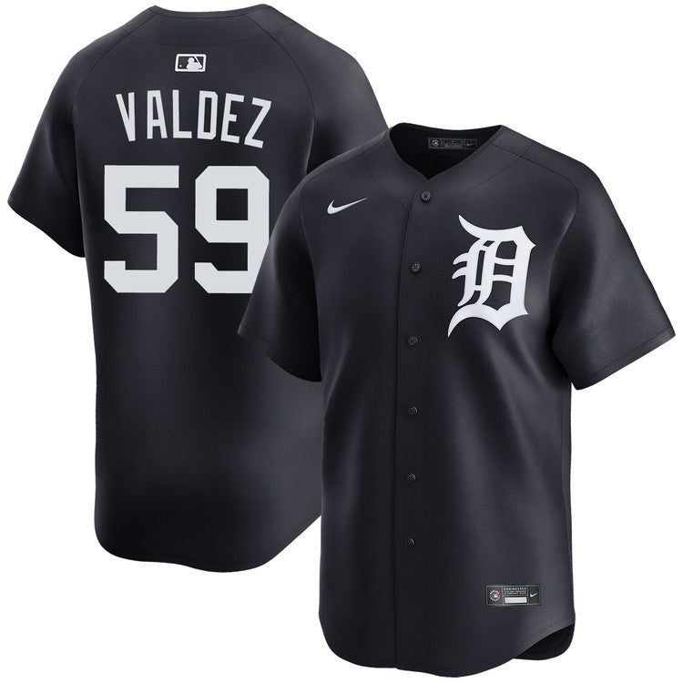 Framber Valdez Detroit Tigers Alternate Jersey - Navy product image 1