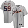 Framber Valdez Detroit Tigers Road Jersey - Gray product image 1