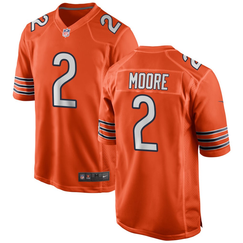 DJ Moore Chicago Bears Jersey - Orange product image 1