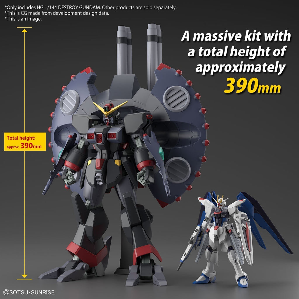 Gundam 1/144 HGUC #246 HGCE Seed Destiny GFAS-X1 Destroy Gundam Model Kit product image 16, provided for visual reference