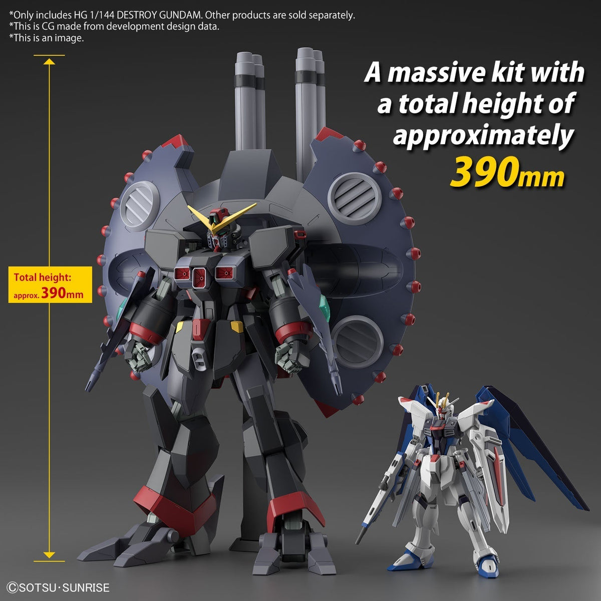 Gundam 1/144 HGUC #246 HGCE Seed Destiny GFAS-X1 Destroy Gundam Model Kit product image 16, provided for visual reference