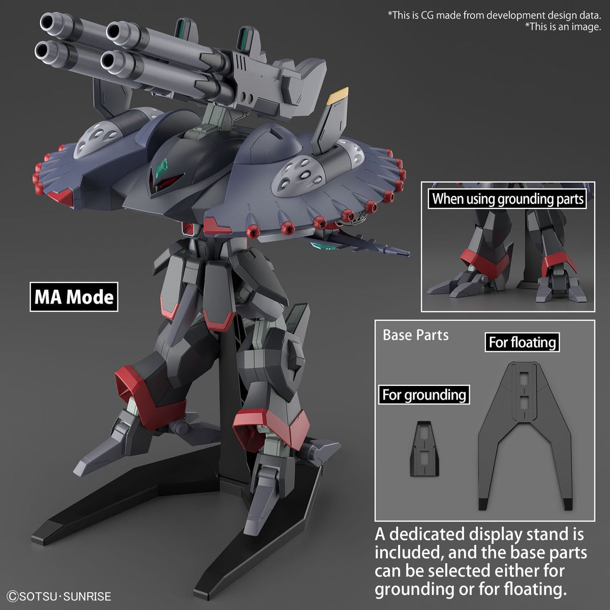Gundam 1/144 HGUC #246 HGCE Seed Destiny GFAS-X1 Destroy Gundam Model Kit product image 12, provided for visual reference