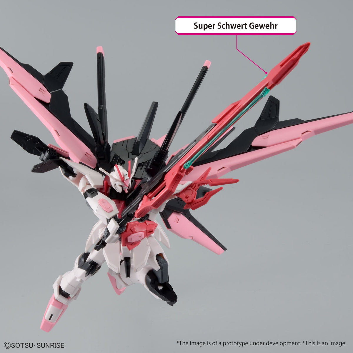 Gundam 1/144 HGBM #08 MBF-02PF Gundam Perfect Strike Freedom Rouge Model Kit product image 8, provided for visual reference