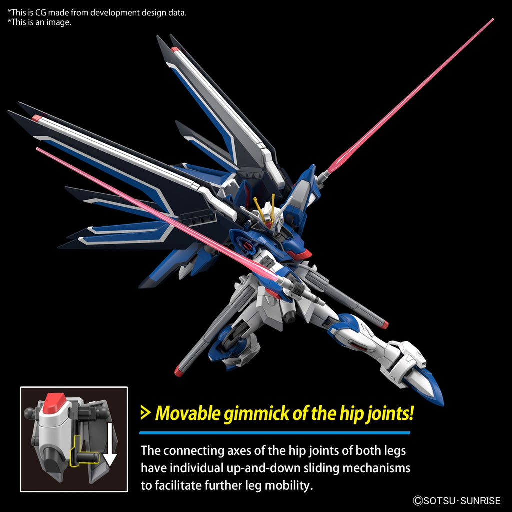 Gundam 1/144 HGUC #243 HGCE Seed Freedom STTS-909 Rising Freedom Gundam Model Kit product image 13, provided for visual