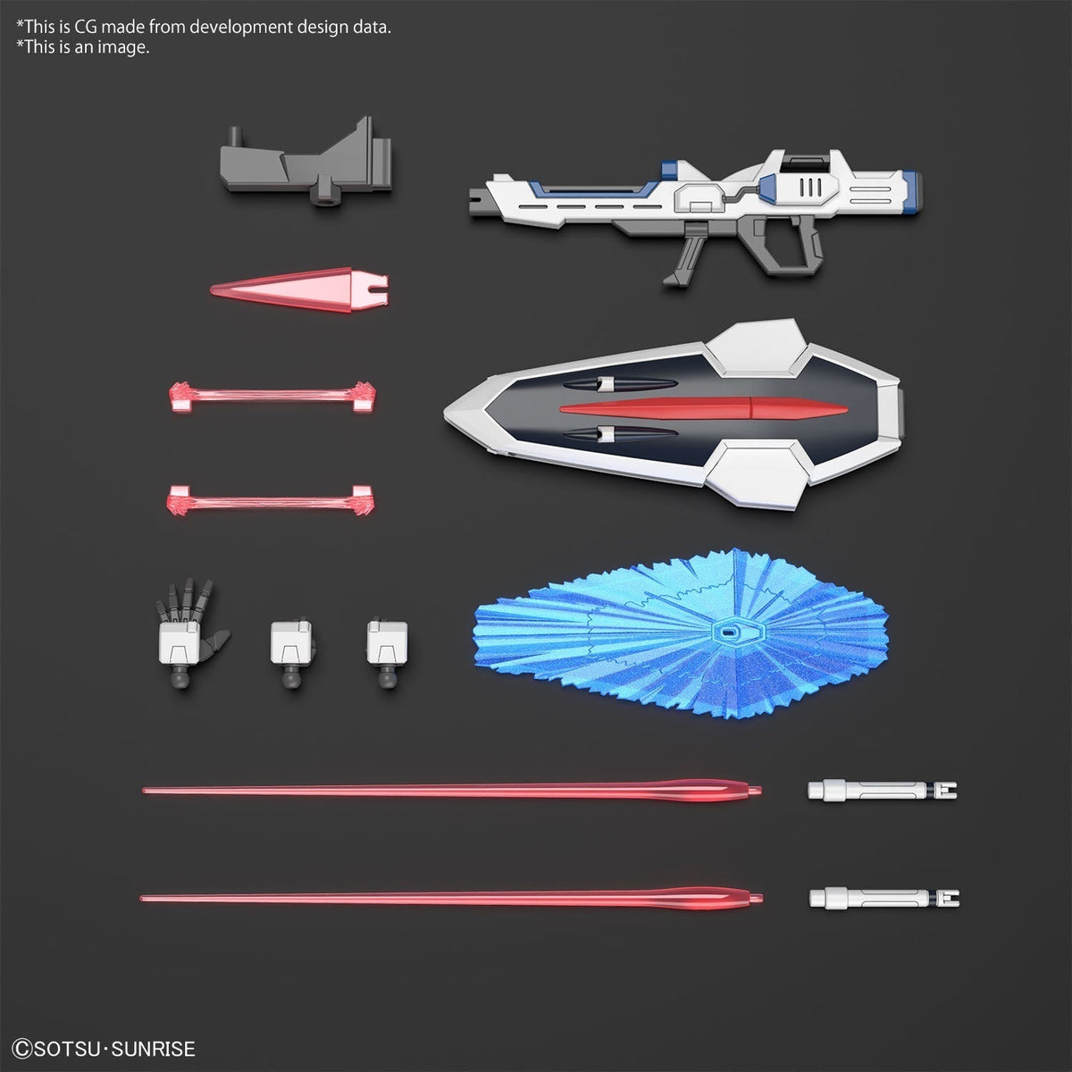 Gundam 1/144 HGUC #243 HGCE Seed Freedom STTS-909 Rising Freedom Gundam Model Kit product image 15, provided for visual