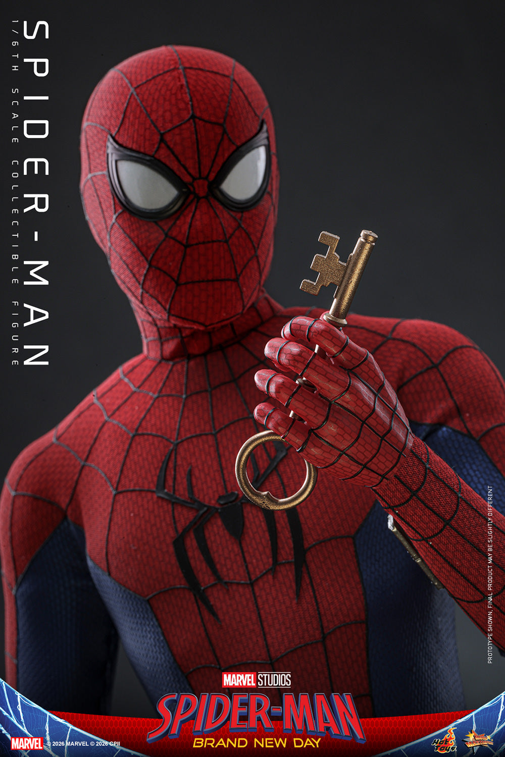Hot Toys Spider-Man (Brand New Day) 1/6 Scale Action Figure product image 3, provided for visual reference and product