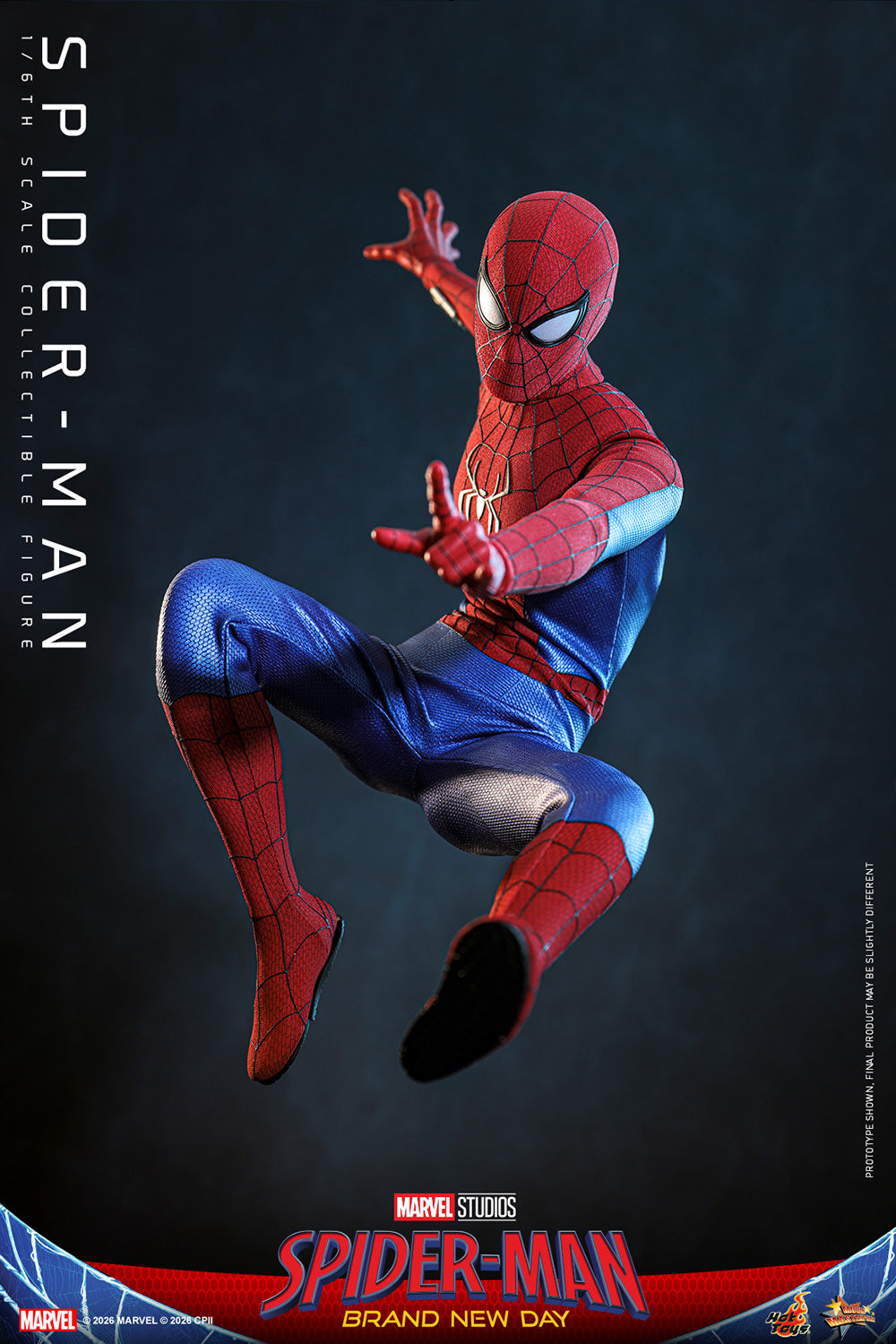 Hot Toys Spider-Man (Brand New Day) 1/6 Scale Action Figure product image 4, provided for visual reference and product