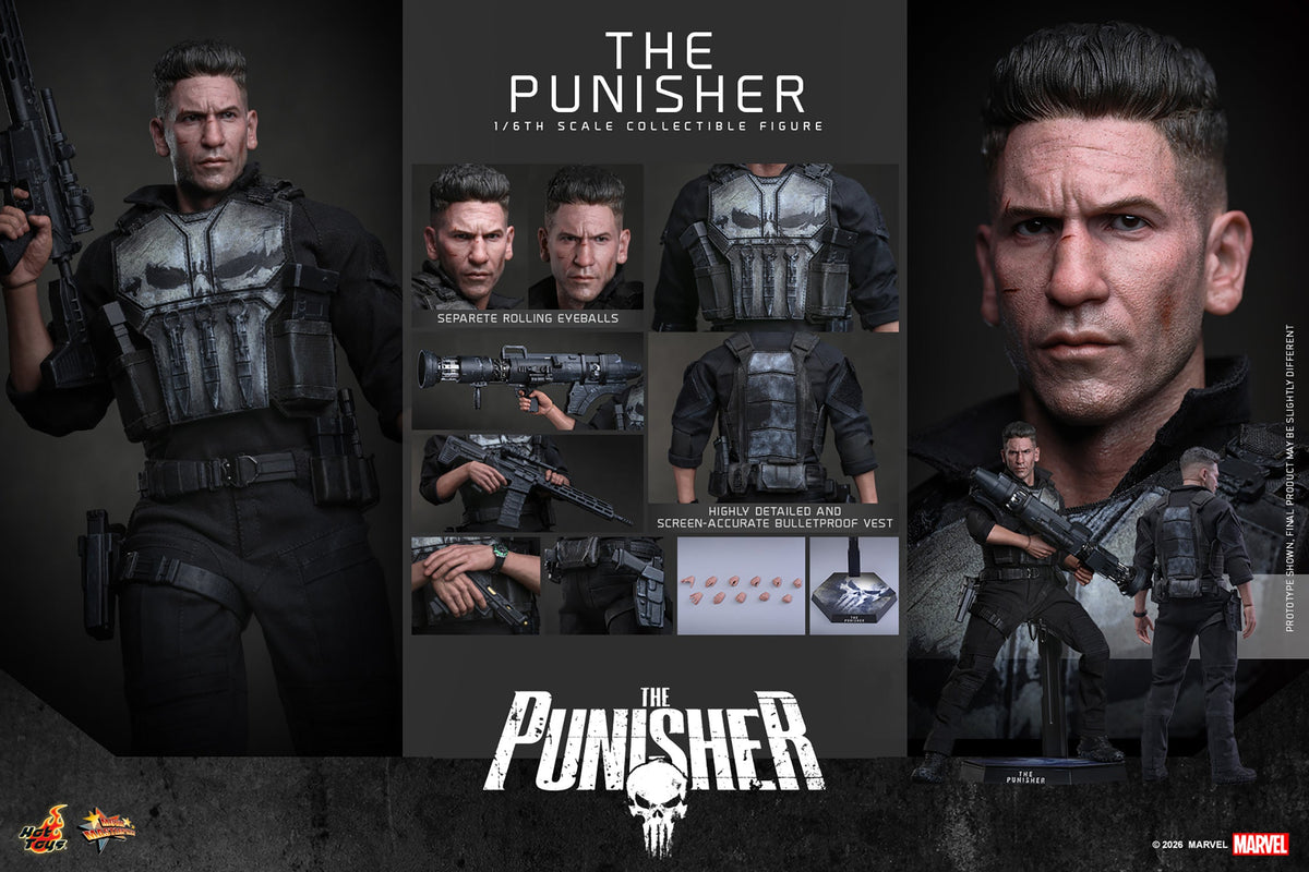 Hot Toys The Punisher 1/6 Scale Action Figure product image 8, provided for visual reference and product detail review