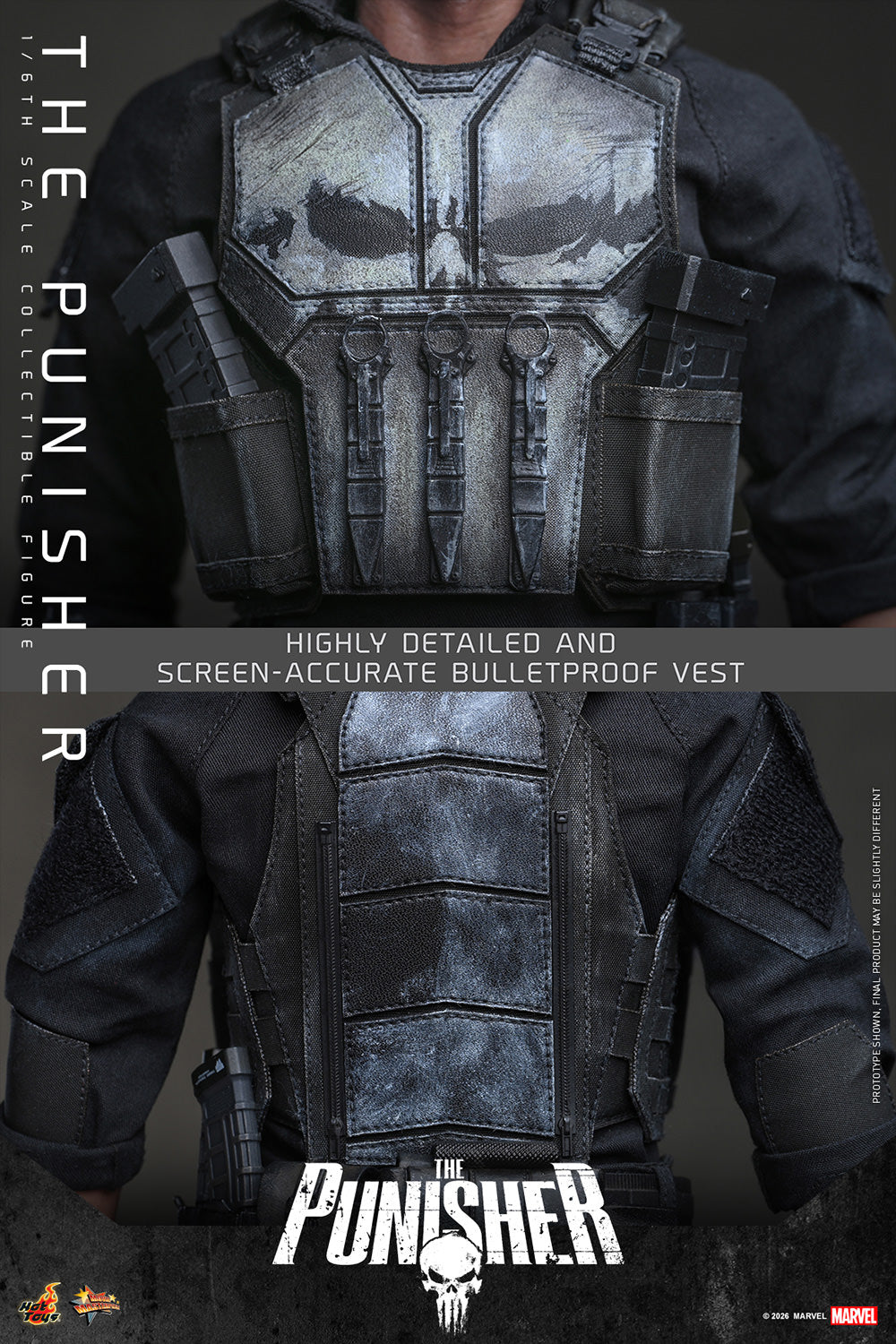 Hot Toys The Punisher 1/6 Scale Action Figure product image 7, provided for visual reference and product detail review