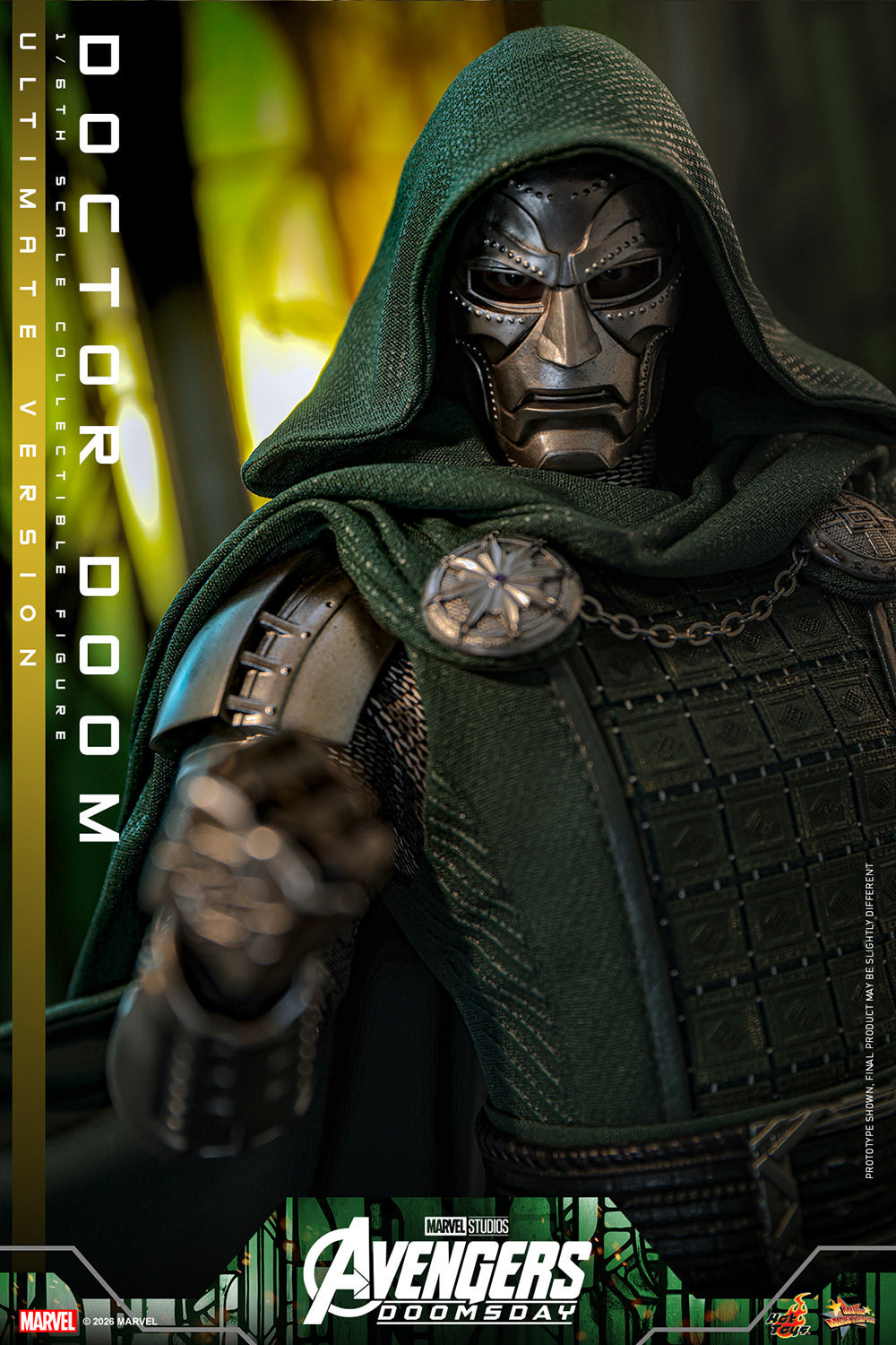 Hot Toys Doctor Doom (Avengers: Doomsday - Ultimate Version) 1/6 Scale Action Figure product image 3, provided for visual