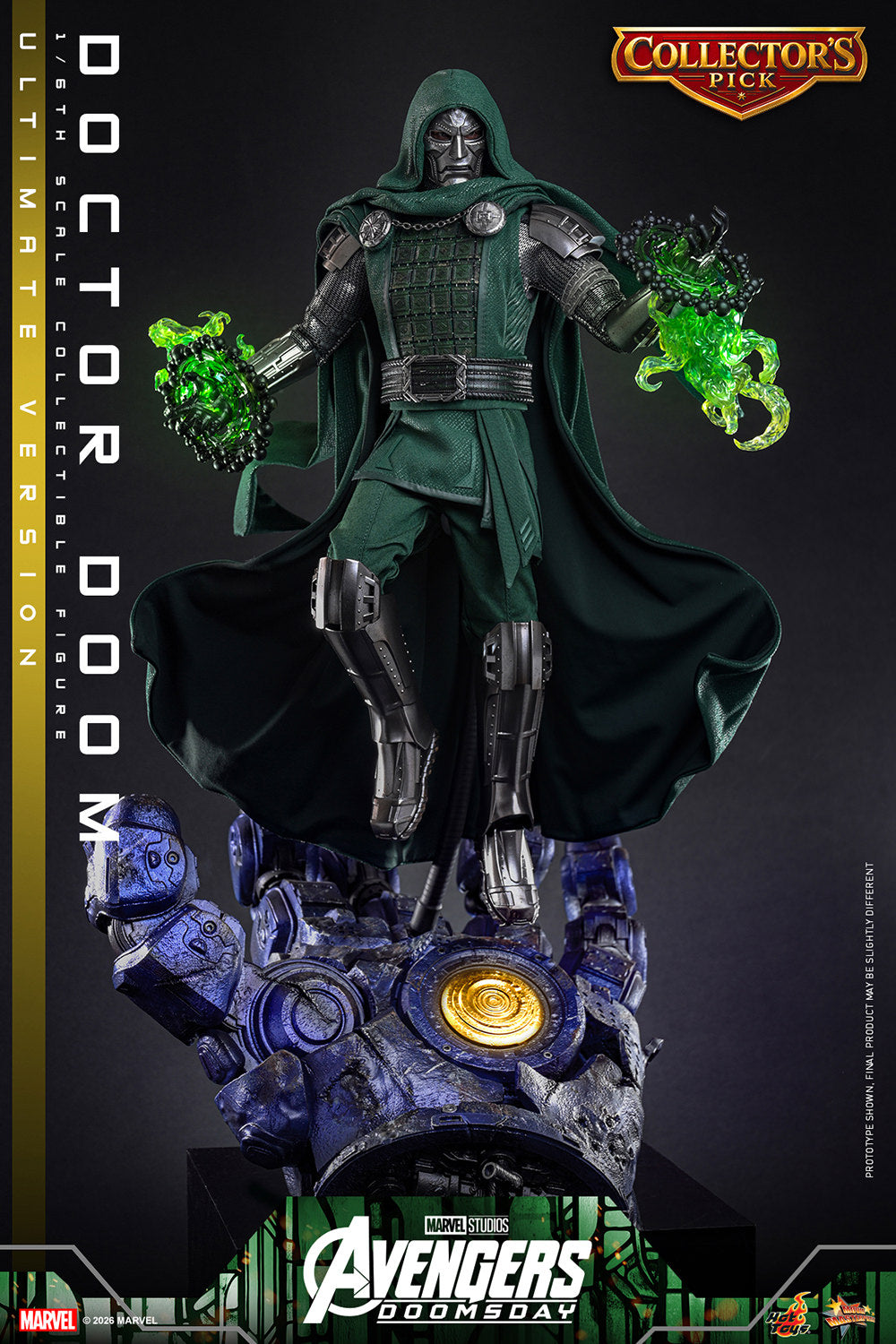 Hot Toys Doctor Doom (Avengers: Doomsday - Ultimate Version) 1/6 Scale Action Figure product image 8, provided for visual