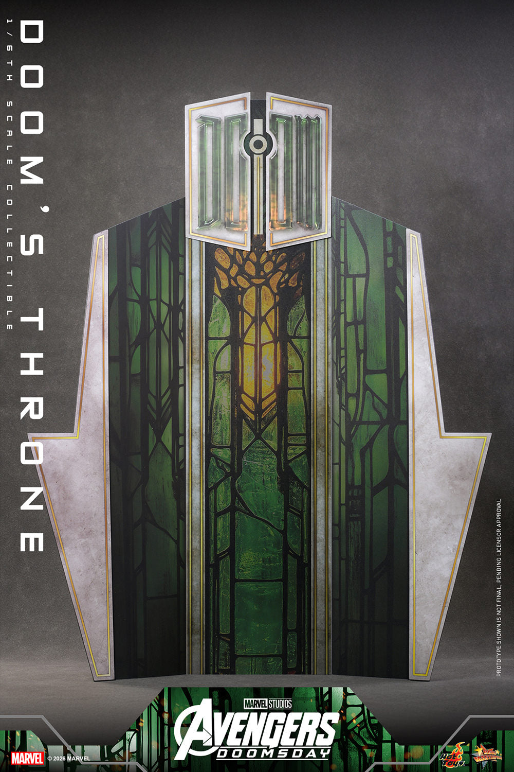 Hot Toys Doom's Throne (Avengers: Doomsday) 1/6 Scale Accessory product image 4, provided for visual reference and product