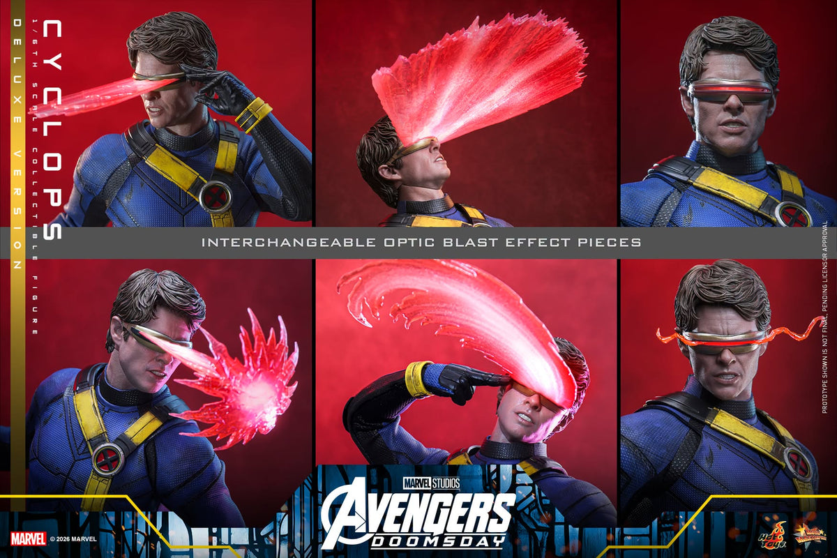 Hot Toys Cyclops (Avengers: Doomsday - Deluxe Version) 1/6 Scale Action Figure product image 4, provided for visual