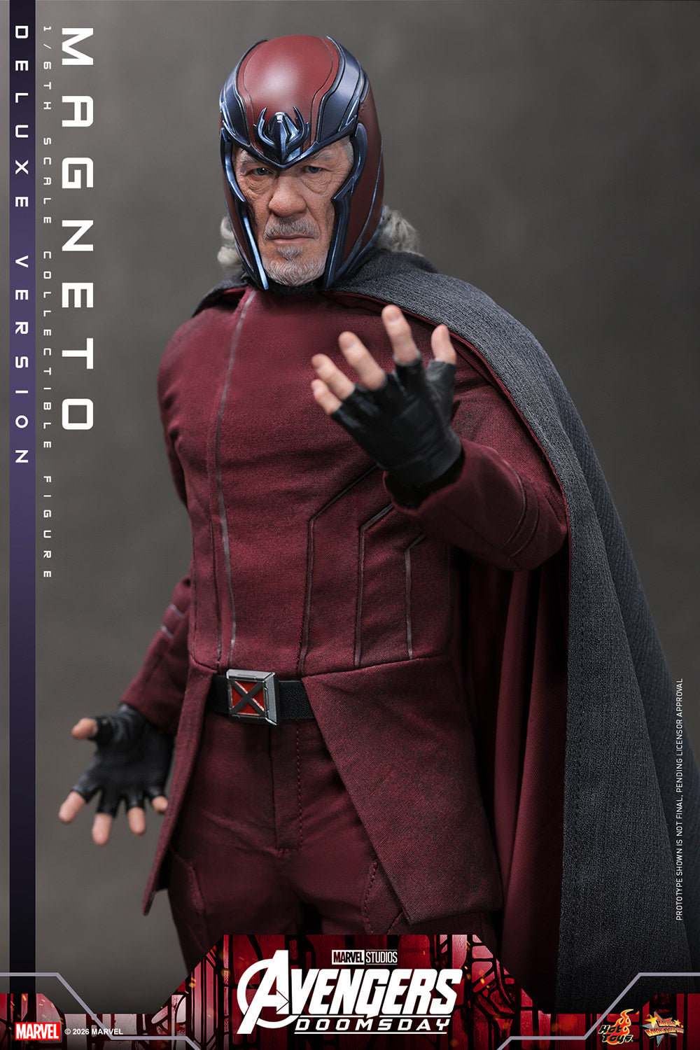 Hot Toys Magneto (Avengers: Doomsday - Deluxe Version) 1/6 Scale Action Figure product image 1, provided for visual