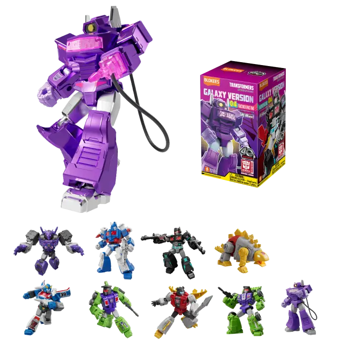 Blokees Transformers Galaxy Version 04 Fractured Space-Time product image 1, provided for visual reference and product