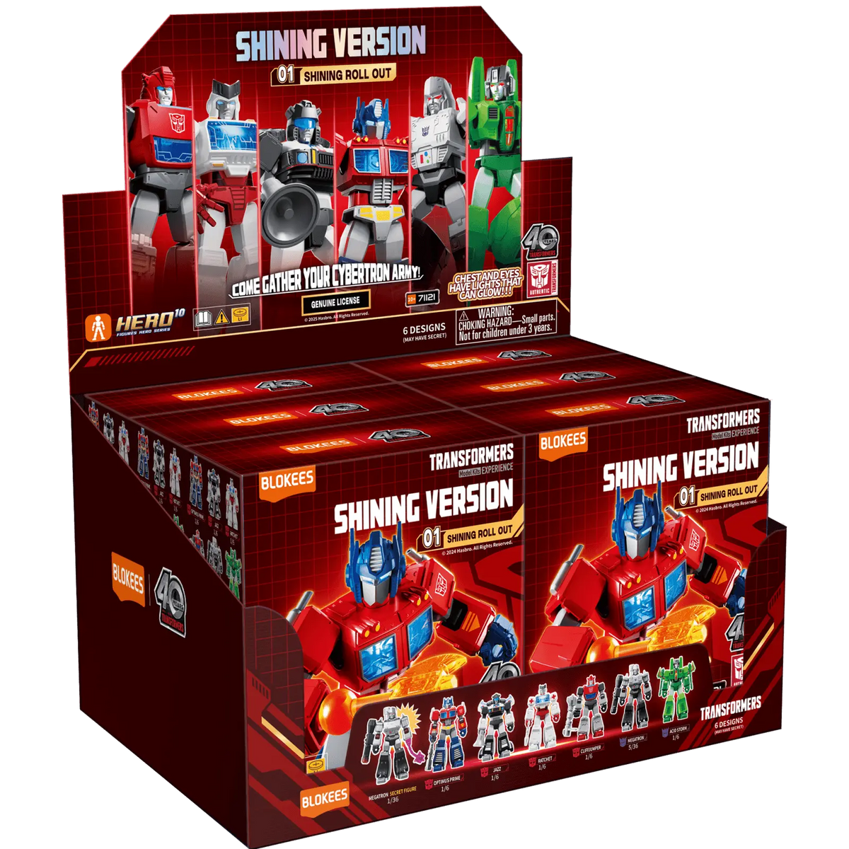 Blokees Transformers Shining Version 01 Shining Roll Out product image 2, provided for visual reference and product detail