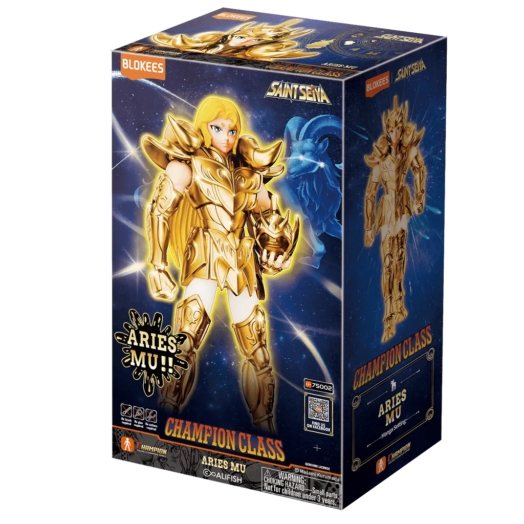 Saint Seiya Champion Class Aries Mu | Blokees product image 3, provided for visual reference and product detail review