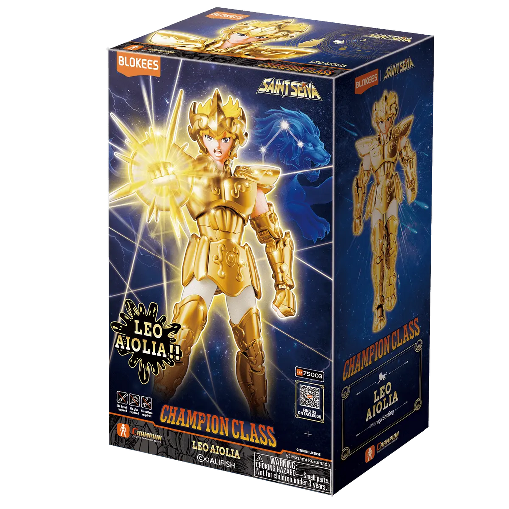 Saint Seiya Champion Class Leo Aiolia | Blokees product image 4, provided for visual reference and product detail review