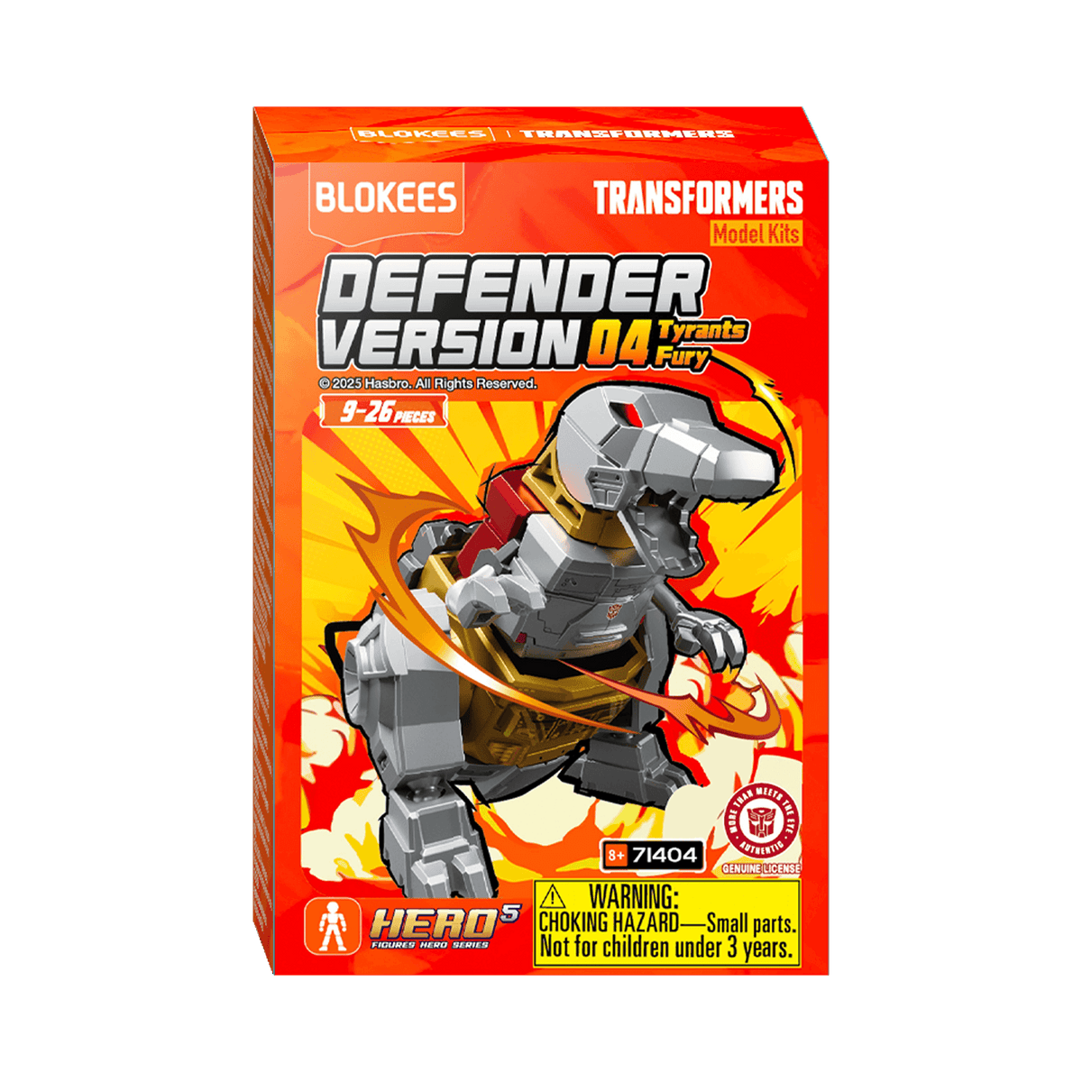 Blokees Transformers Defender Version 04 Tyrants Fury product image 16, provided for visual reference and product detail
