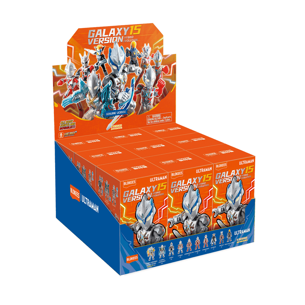 Blokees Ultraman Galaxy Version 15 - Hybrid Evolution product image 1, provided for visual reference and product detail