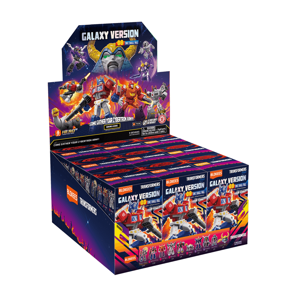 Blokees Transformers Galaxy Version 08 One Shall Fall product image 12, provided for visual reference and product detail