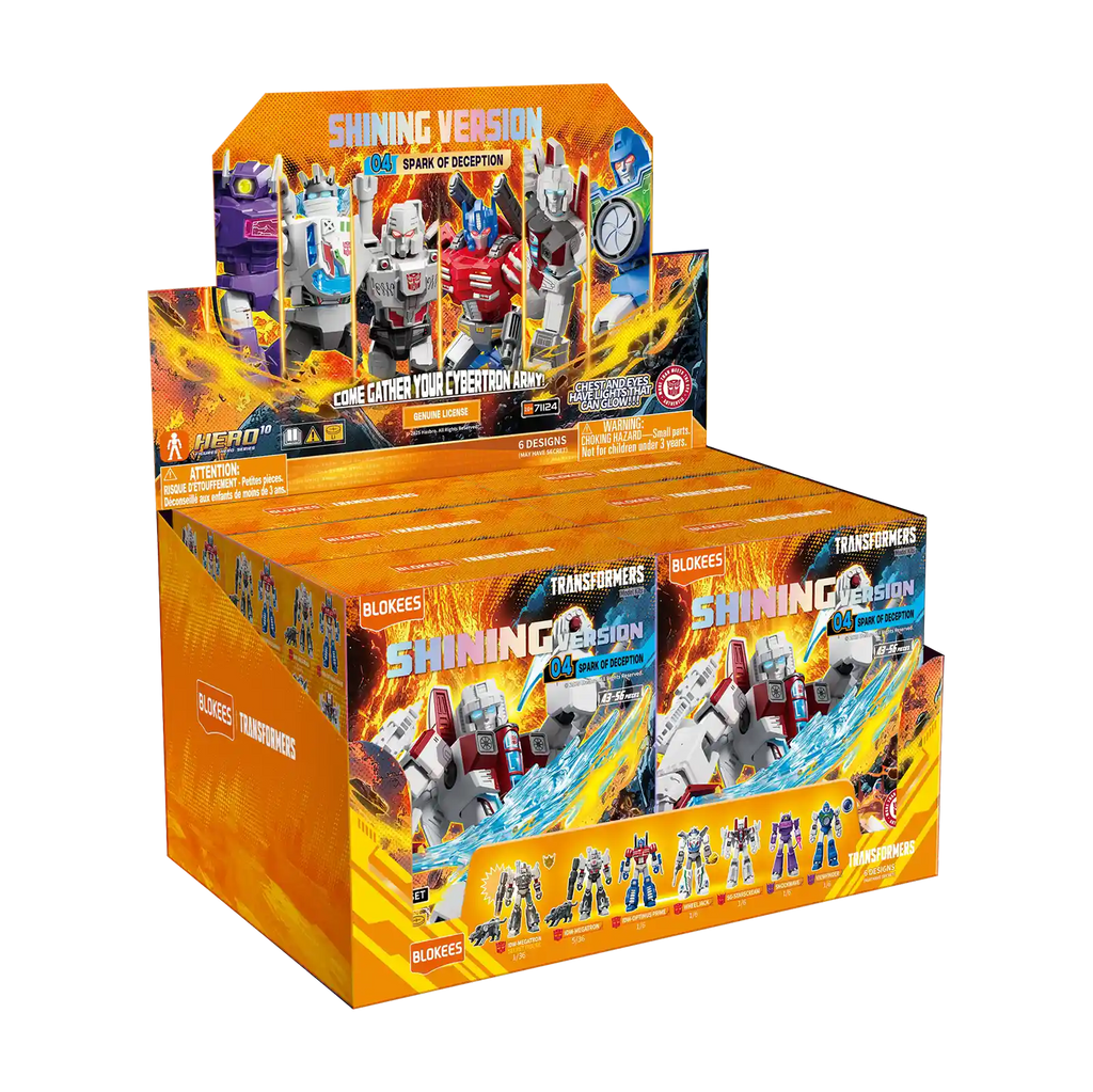 Blokees Transformers Shining Version 04 Spark of Deception product image 9, provided for visual reference and product detail